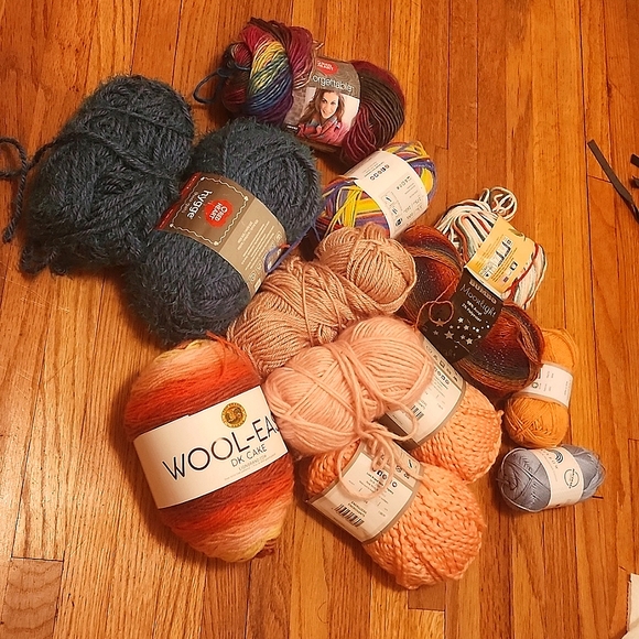 Other Yarn Lot For Crocheting Knitting Poshmark